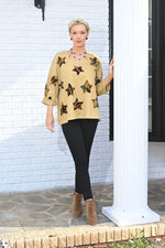 Load image into Gallery viewer, Star Patchwork Sweatshirt
