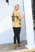 Load image into Gallery viewer, Star Patchwork Sweatshirt
