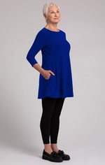 Load image into Gallery viewer, Trapeze Tunic Lapis Blue
