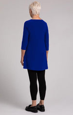 Load image into Gallery viewer, Trapeze Tunic Lapis Blue
