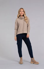 Load image into Gallery viewer, Turtle Neck Rib Sweater
