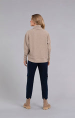 Load image into Gallery viewer, Turtle Neck Rib Sweater
