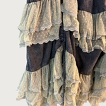 Load image into Gallery viewer, Boho Lace Tiered Skirt
