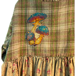 Load image into Gallery viewer, Mushroom Peplum Button Up
