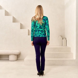 Verdant Floral Sweater