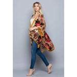 Load image into Gallery viewer, Rose Velvet Kimono
