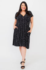 Load image into Gallery viewer, Aurora Dress Polka Dot
