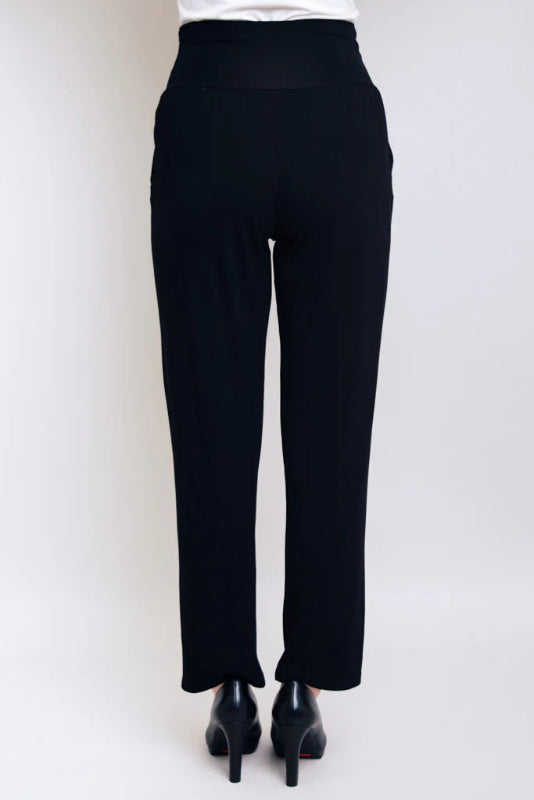 Black pants on a white background