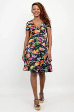 Load image into Gallery viewer, Suzanne Short Sleeve Dress | Bombay
