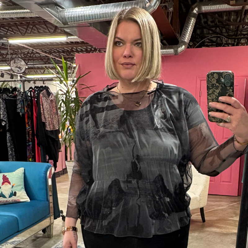 Barely Wabi Sabi Top