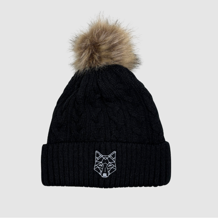 Cable Knit Wolf Toque