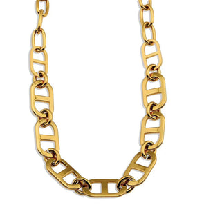 Chain Link Statement Necklace