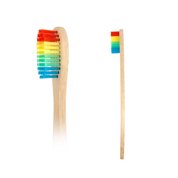 Bamboo Rainbow toothbrush