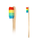 Load image into Gallery viewer, Bamboo Rainbow toothbrush
